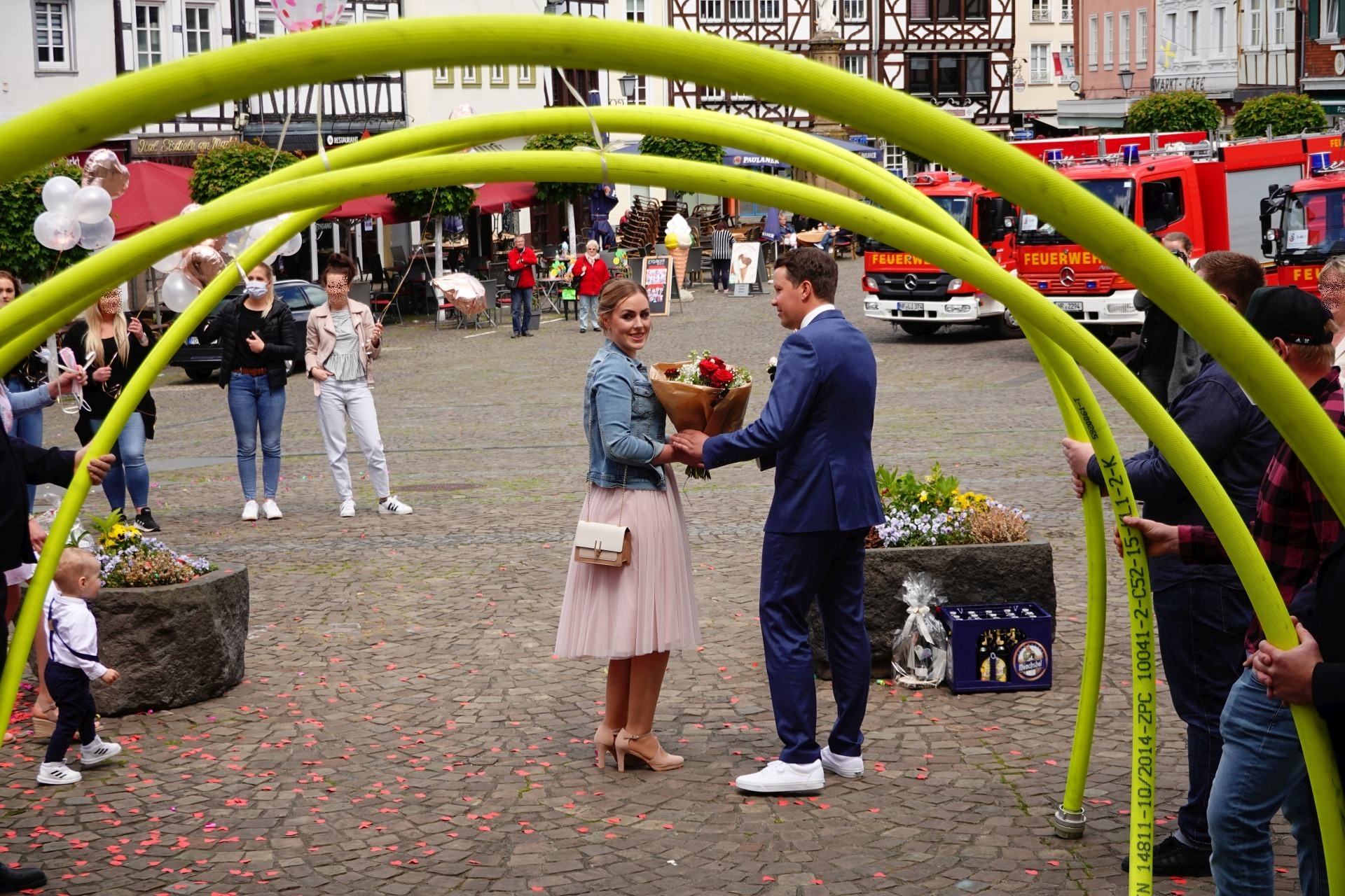 Hochzeit stellv. Wehrführer 4 andre 05 1920