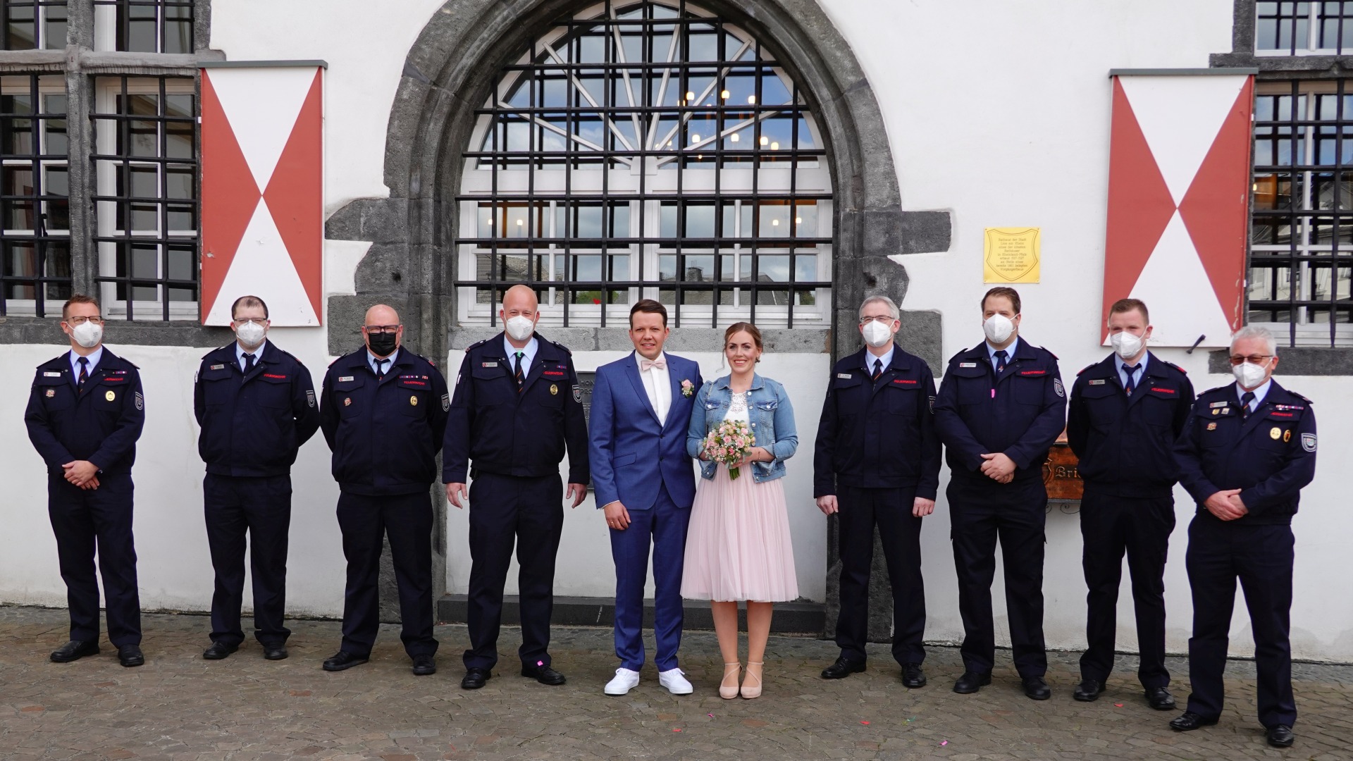 Hochzeit stellv. Wehrführer 3 andre 10 1920