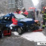 Verkehrsunfall eingeklemmte Person 7 rettung